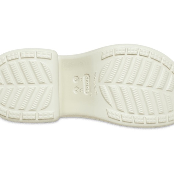 NEW Crocs Womens Classic Siren EVA Heel Platform Clog Black Noir or Bone Size 8 - Picture 10 of 10